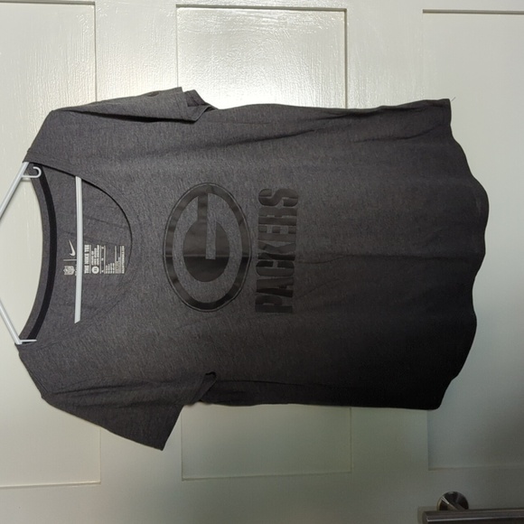 Green Bay Packers Women's T-shirt size XL. Gray Nike Packers shirt. - Picture 1 of 5